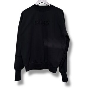 Drew House Justin Beiber Men's Embroidered Spell Out Logo Sweater *FLAW XS 25x27